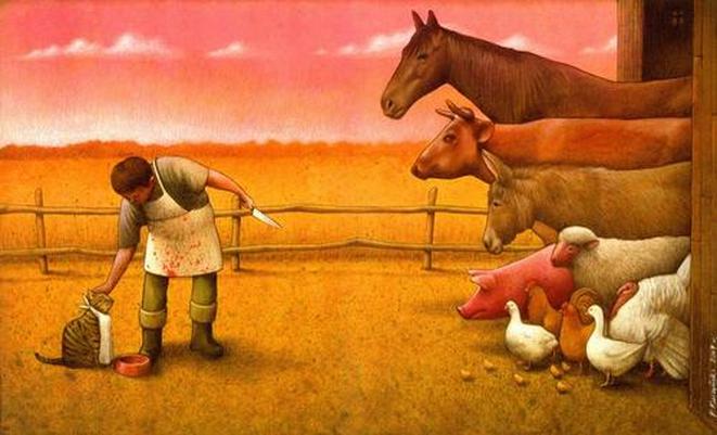 A Kinder Connection: Exploring the Human- Farm Animal Relationship - Visual  Argument